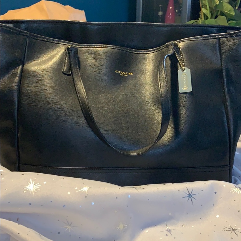 Coach large tote(used as briefcase)